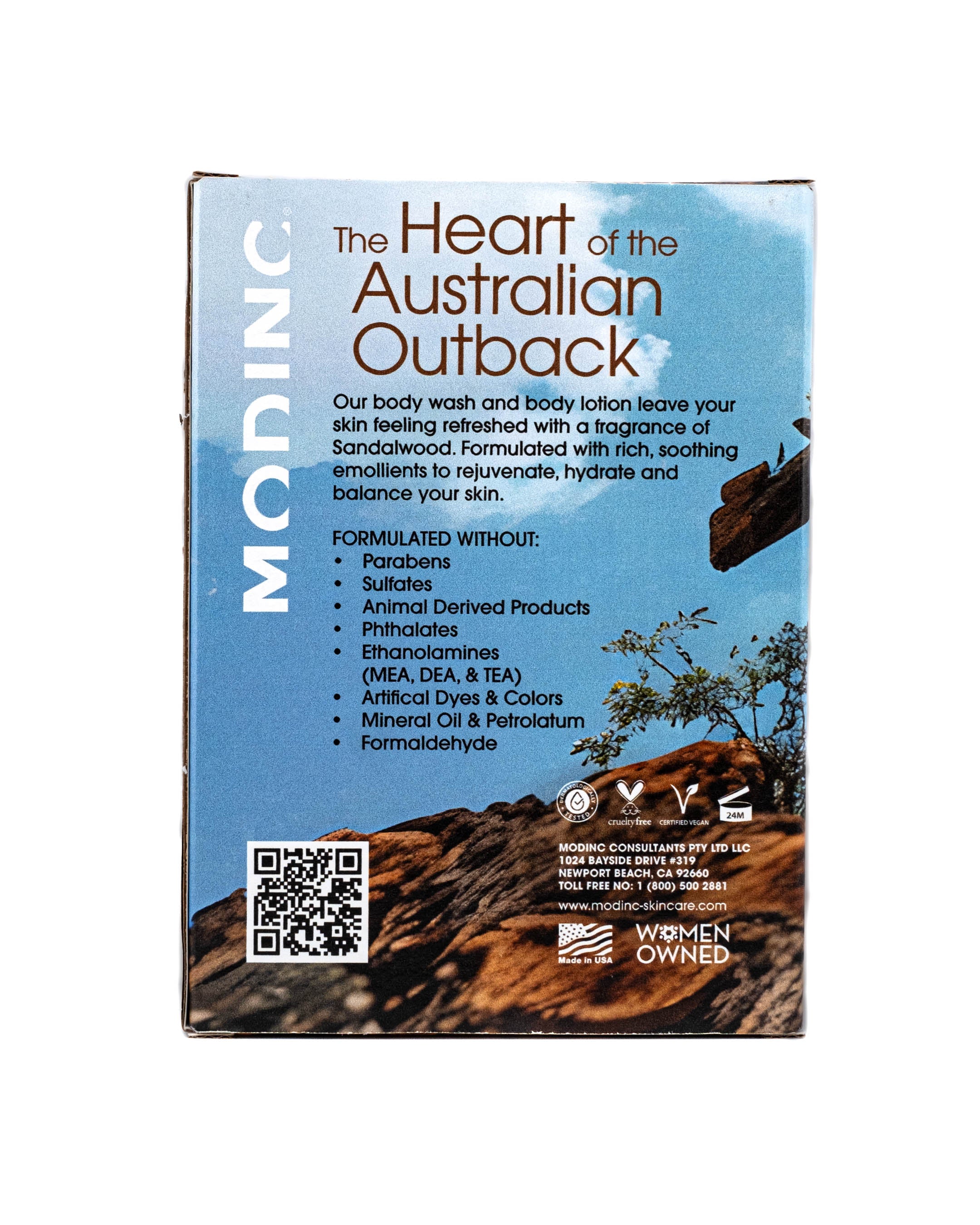 Australian Sandalwood - Body Wash & Body Lotion Gift Set