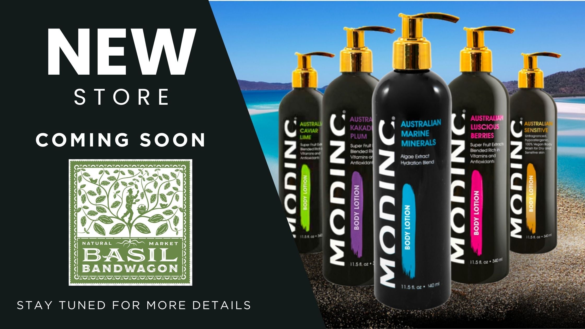MODINC Skincare Expands Into New Jersey Through New Partnership with Basil Bandwagon