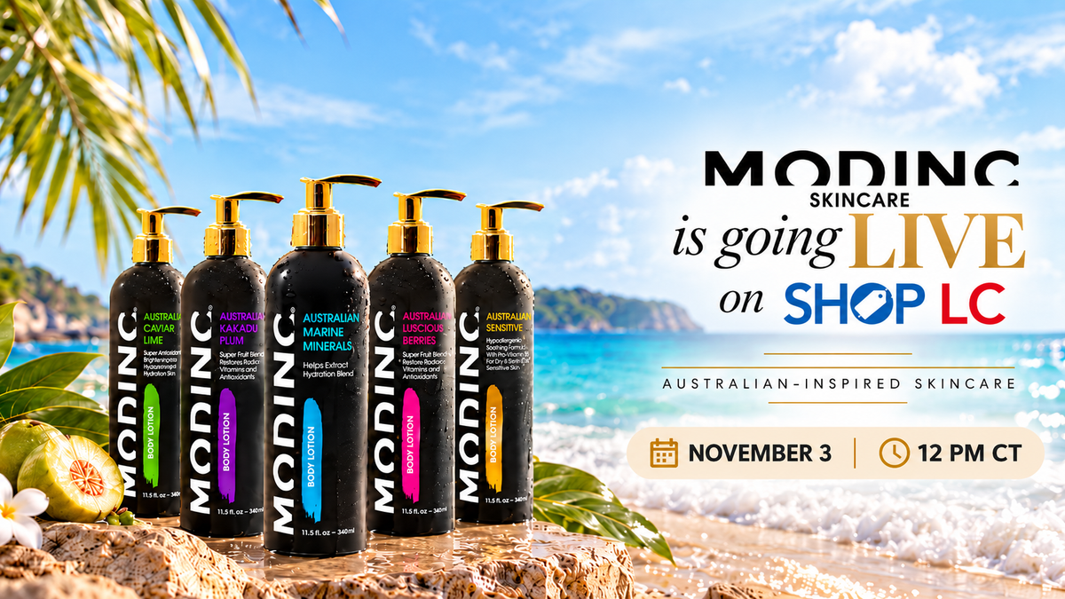 BIG NEWS! MODINC Skincare Is Going LIVE on Shop LC November 3rd!