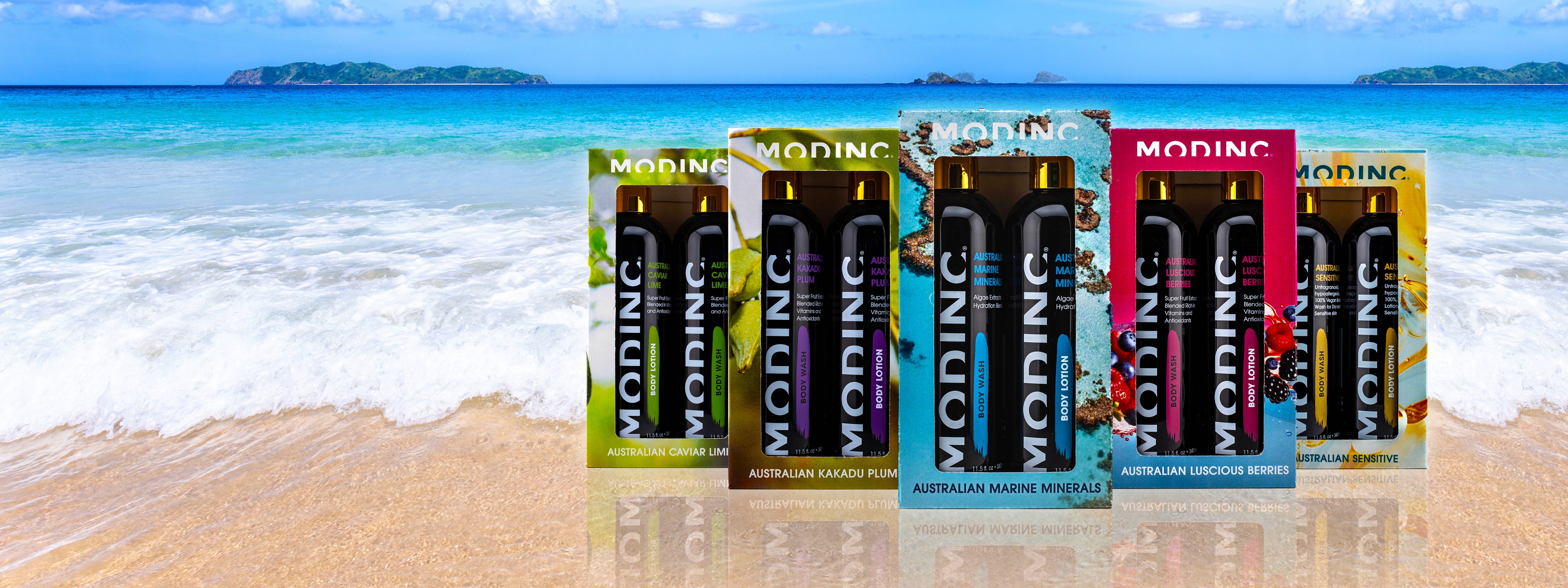 MODINC SKINCARE - 100% Vegan & Cruelty Free Hand & Body Lotion & Wash